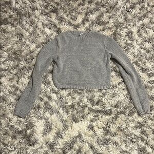 Garage Gray Crew Neck Sweater